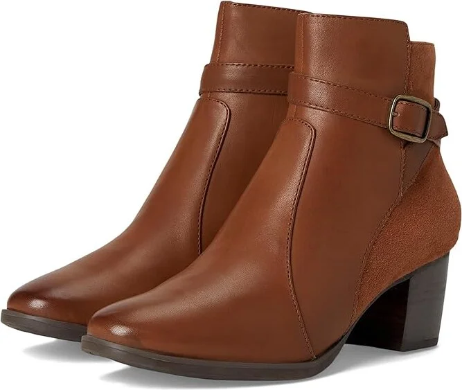 Aetrex Rebecca High Heels Shoes Cognac : EU 41 (US Women's 10) M (B), Leather