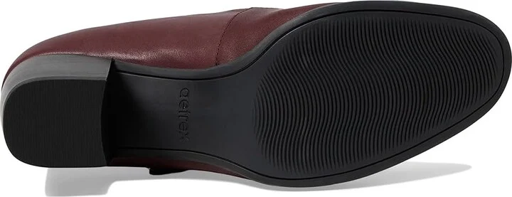 Aetrex Sara High Heels Burgundy : EU 41 (US Women's 10) M (B), Leather - Image 3