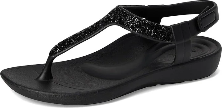 Aetrex Skyler Women's Sandals Black Embellished : 10 M (B), Synthetic - Image 5