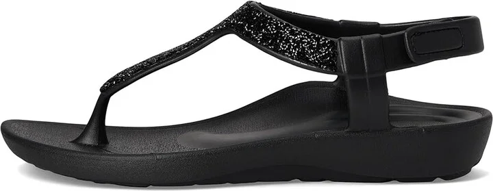 Aetrex Skyler Women's Sandals Black Embellished : 10 M (B), Synthetic - Image 6