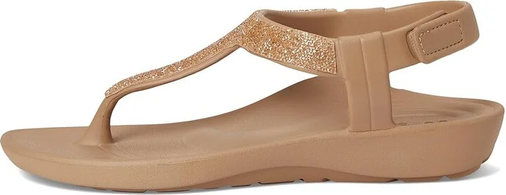 Aetrex Skyler Women's Sandals Champagne Embellished : 8 M (B), Synthetic - Image 6