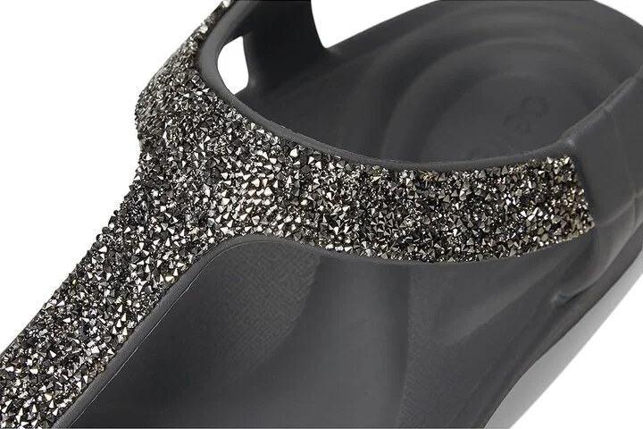 Aetrex Skyler Women's Sandals Pewter Embellished : 10 M (B), Synthetic - Image 7