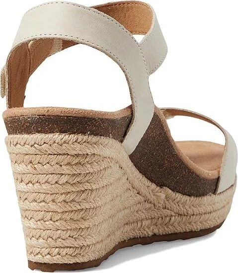 Aetrex Sydney Women's Wedge Shoes Ivory : EU 40 (US Women's 9-9.5) M (B), Suede - Image 4