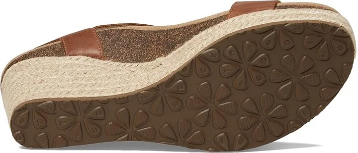 Aetrex Sydney Women's Wedge Shoes Walnut : EU 39 (US Women's 8.5) M (B), Suede/Leather - Image 3