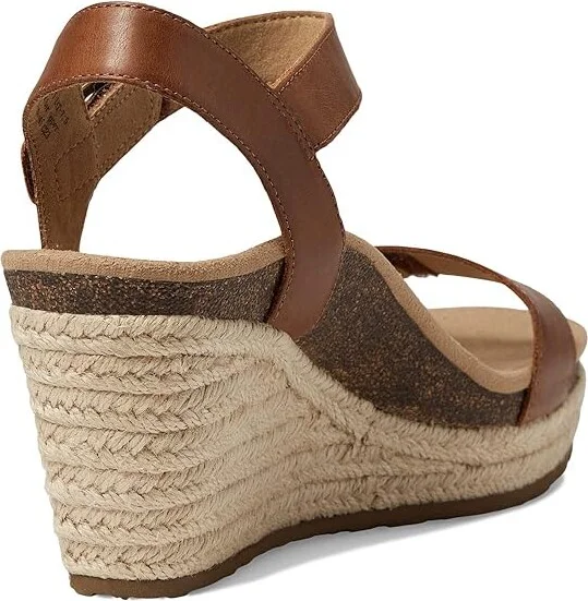 Aetrex Sydney Women's Wedge Shoes Walnut : EU 39 (US Women's 8.5) M (B), Suede/Leather - Image 4