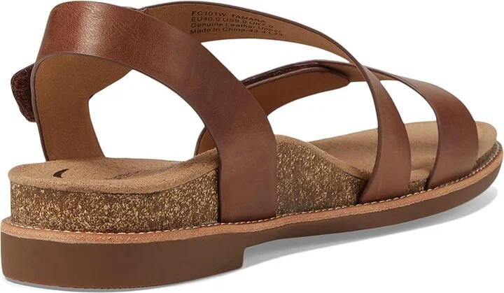 Aetrex Tamara Women's Sandals Walnut : EU 37 (US Women's 7) M (B), Leather - Image 4