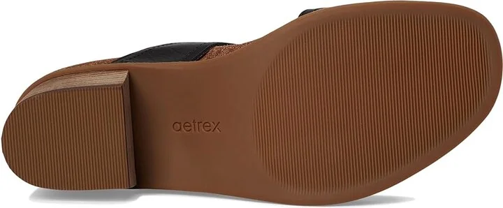 Aetrex Tatiana Women's Sandals Black : EU 41 (US Women's 10) M (B), Leather/Rubber - Image 3