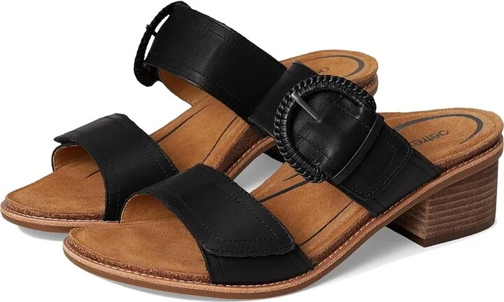 Aetrex Tatiana Women's Sandals Black : EU 41 (US Women's 10) M (B), Leather/Rubber