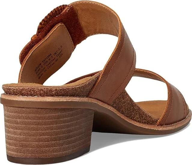 Aetrex Tatiana Women's Sandals Cognac : EU 37 (US Women's 7) M (B), Leather/Rubber - Image 4