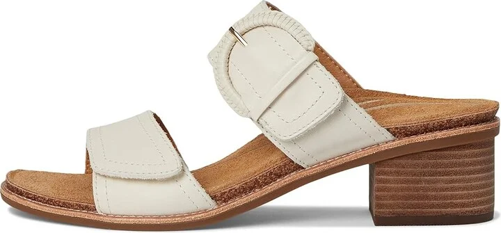 Aetrex Tatiana Women's Sandals Ivory : EU 37 (US Women's 7) M (B), Leather/Rubber - Image 6