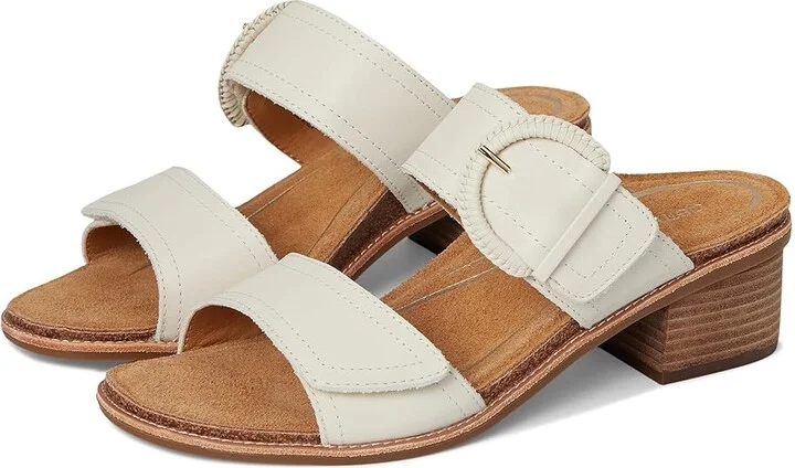 Aetrex Tatiana Women's Sandals Ivory : EU 37 (US Women's 7) M (B), Leather/Rubber