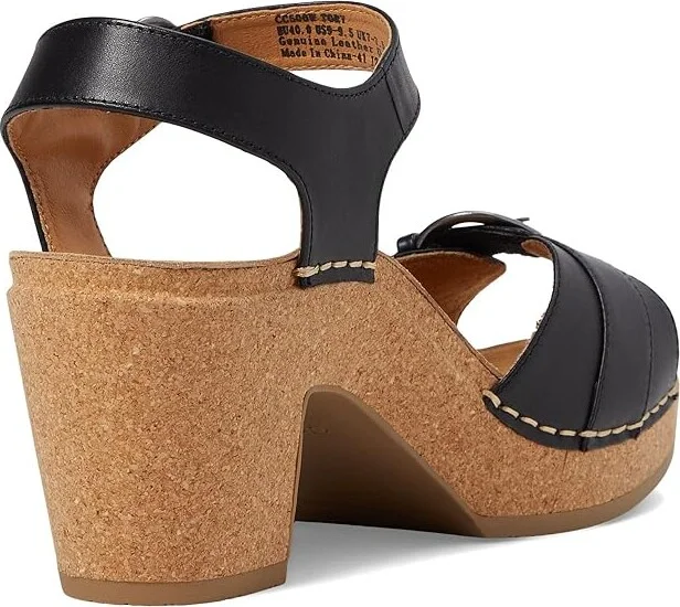 Aetrex Tory Women's Sandals Black : EU 40 (US Women's 9-9.5) M (B), Leather - Image 4