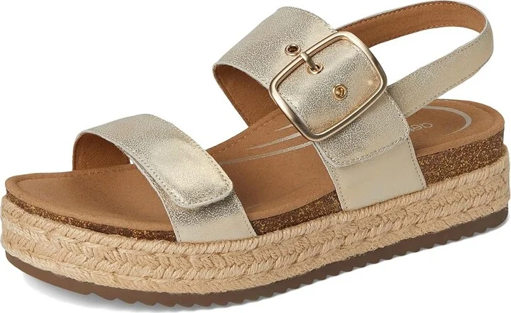 Aetrex Vania Women's Sandals Champagne : EU 42 (US Women's 10.5-11) M (B), Leather - Image 5