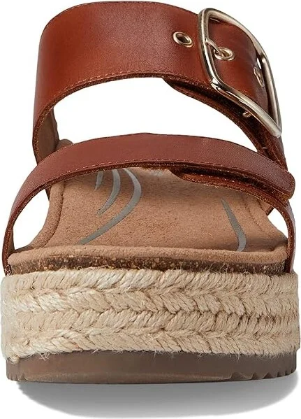 Aetrex Vania Women's Sandals Cognac : EU 35 (US Women's 5-5.5) M (B), Leather - Image 2