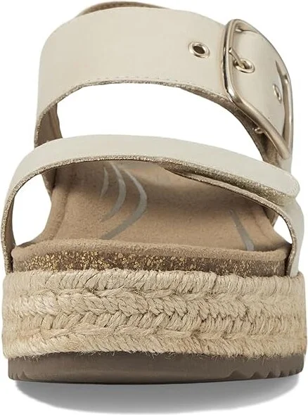 Aetrex Vania Women's Sandals Cream : EU 43 (US Women's 11.5-12) M (B), Leather - Image 2