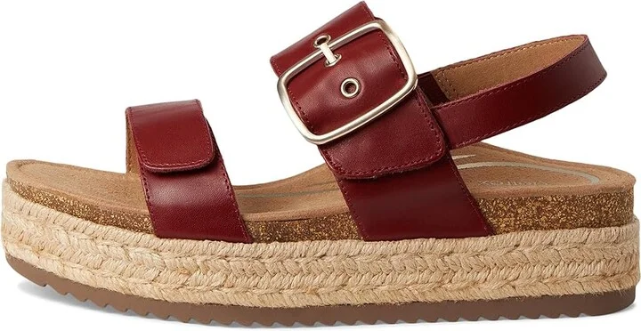 Aetrex Vania Women's Sandals Red : EU 40 (US Women's 9-9.5) M (B), Leather - Image 6