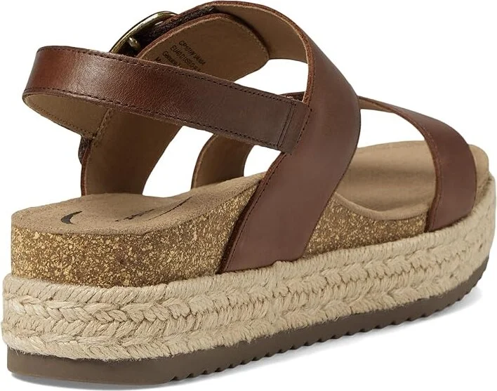 Aetrex Vania Women's Sandals Walnut : EU 40 (US Women's 9-9.5) M (B), Leather - Image 4