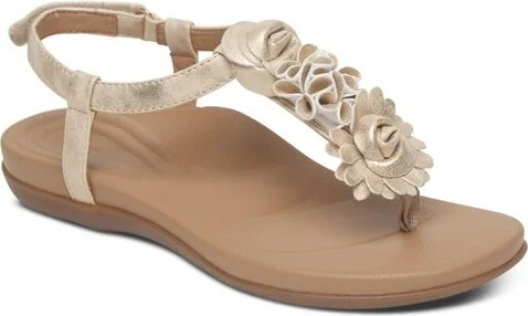 Aetrex Women Charli Thong Sandal