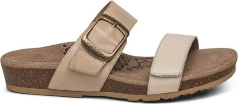 Aetrex Women Daisy Adjustable Slide - Image 4