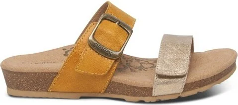 Aetrex Women Daisy Adjustable Slide - Image 5
