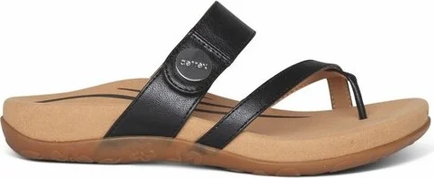 Aetrex Women Izzy Adjustable Slide Sandal - Image 3