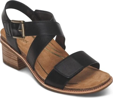 Aetrex Women Kristin Arch Support Block Heel