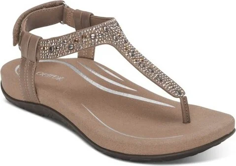 Aetrex Women Marni Slingback Thong Sandal