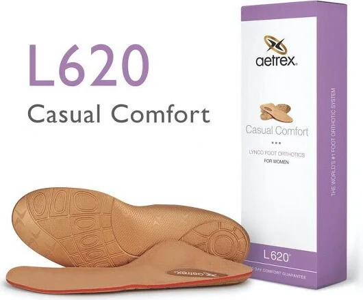 Aetrex Women's Casual Comfort Posted Orthotics