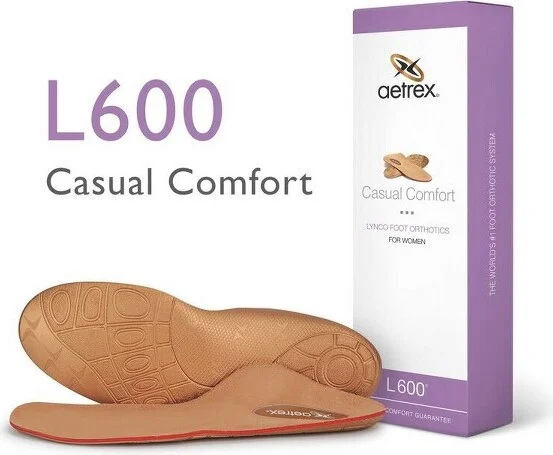 Aetrex Women's Casual Orthotics - Insole For Everyday Shoes