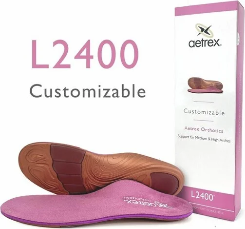 Aetrex Women's Customizable Orthotics - Insole for Personalized Comfort