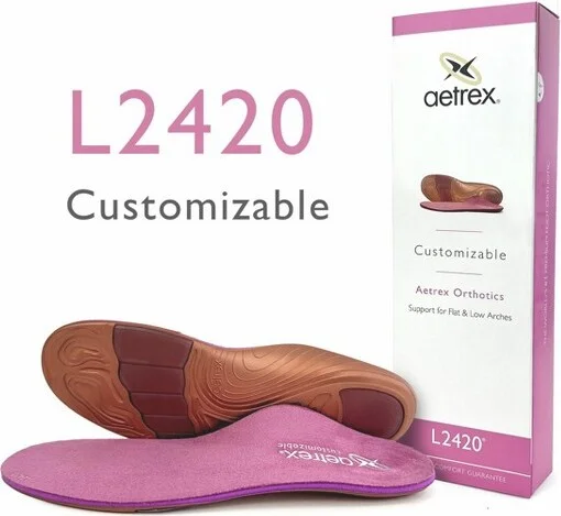 Aetrex Women's Customizable Posted Orthotics