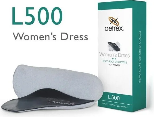 Aetrex Women's Dress Orthotics - 3/4 Insole for Dress Shoes