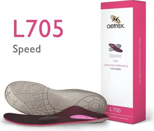 Aetrex Women's Speed Orthotics W/ Metatarsal Support