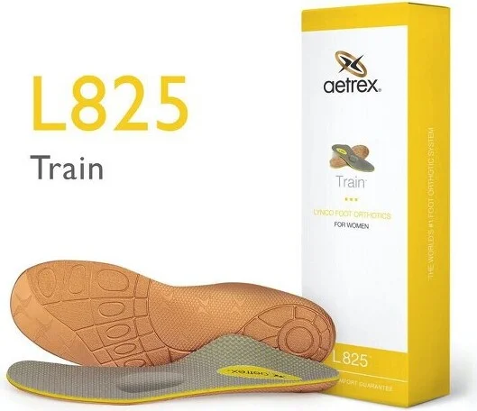 Aetrex Women's Train Posted Orthotics W/ Metatarsal Support