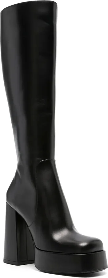 Aevitas 125mm leather platform boots - Image 2
