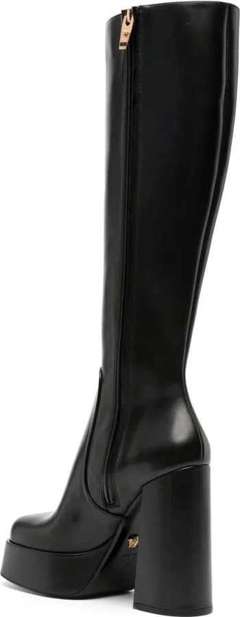 Aevitas 125mm leather platform boots - Image 3