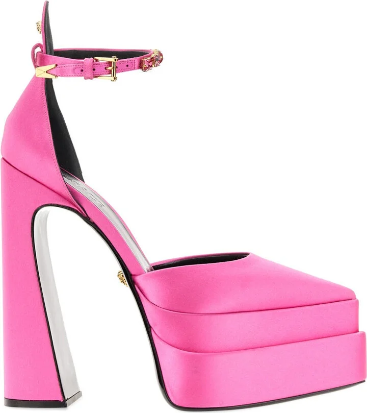 Aevitas Pointy Platform Pumps