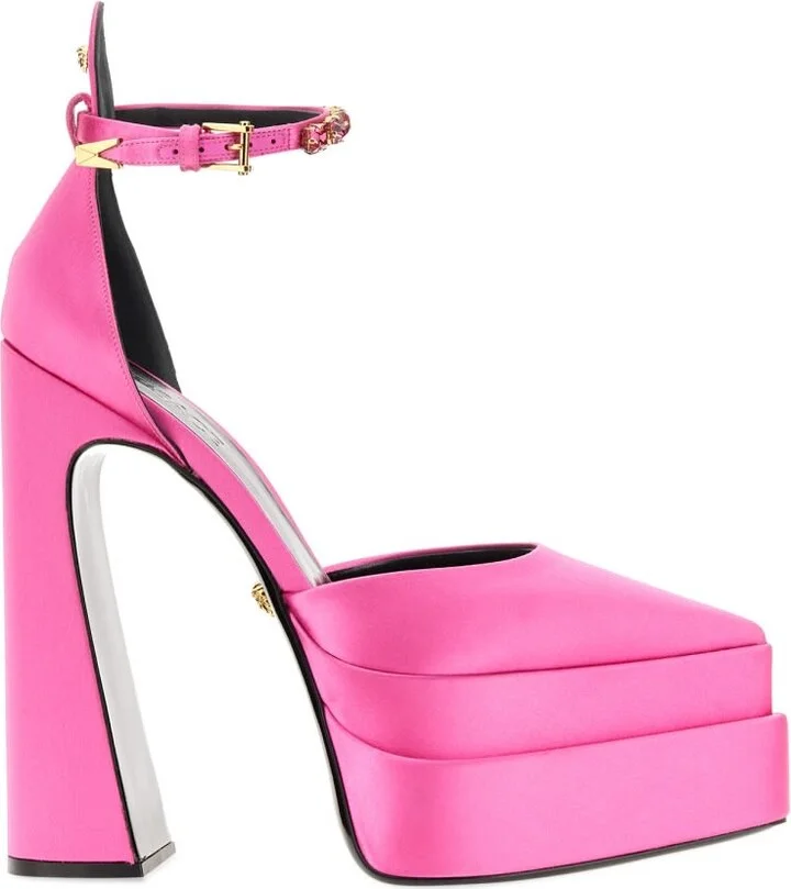 Aevitas Pointy Platform Pumps