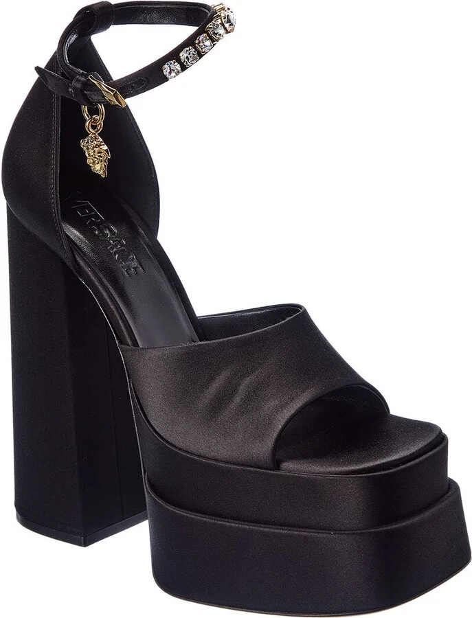 Aevitas Silk Platform Sandal