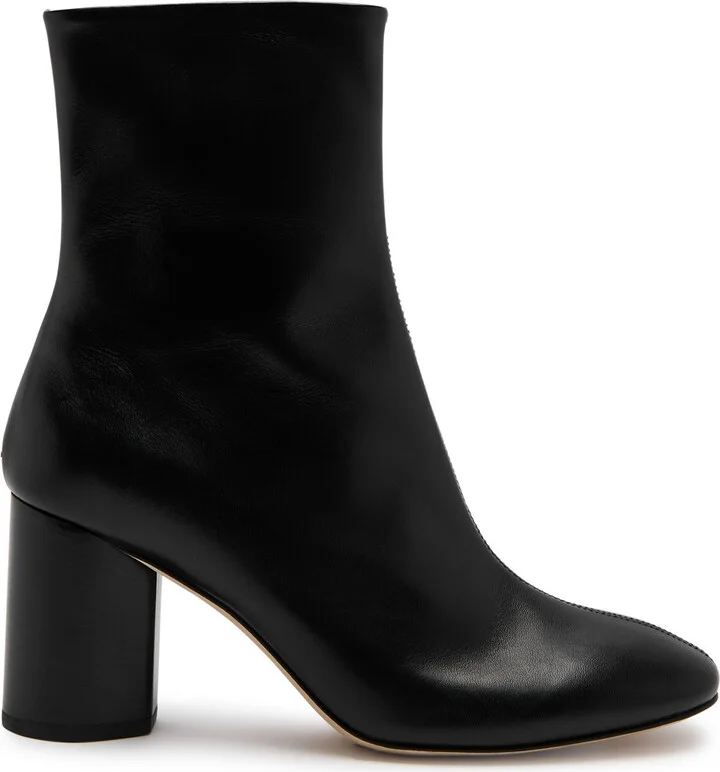 Aeyde Alena 75 Leather Ankle Boot