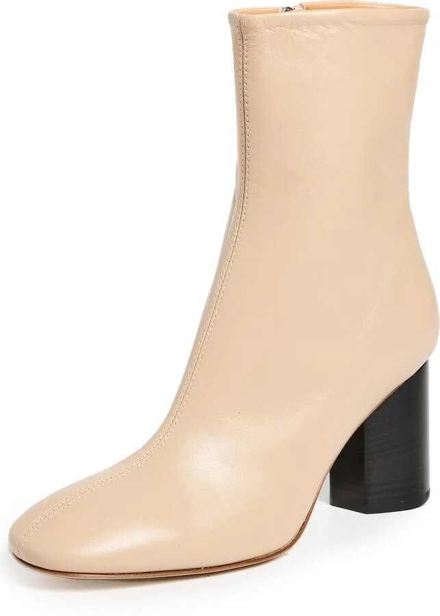 AEYDE Alena Nappa Leather Latte Boots