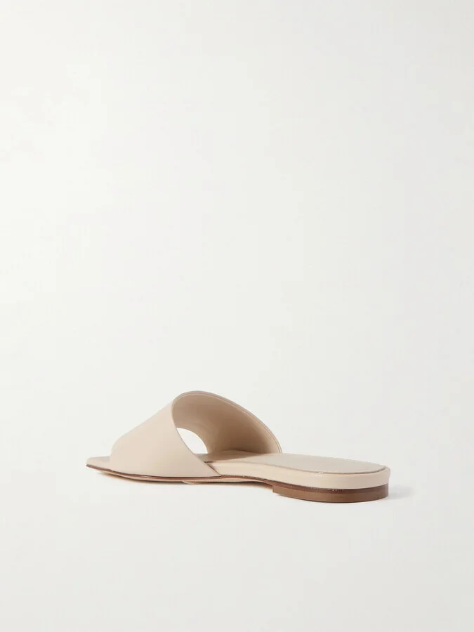 Aeyde - Anna Leather Sandals - Cream - Image 3