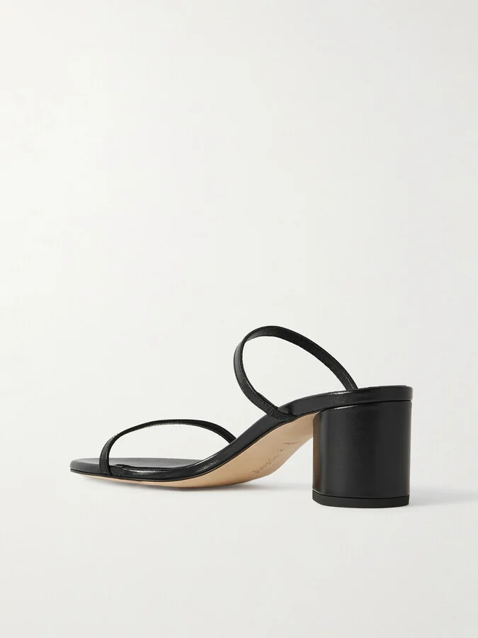 Aeyde - Annika Leather Mules - Black - Image 3