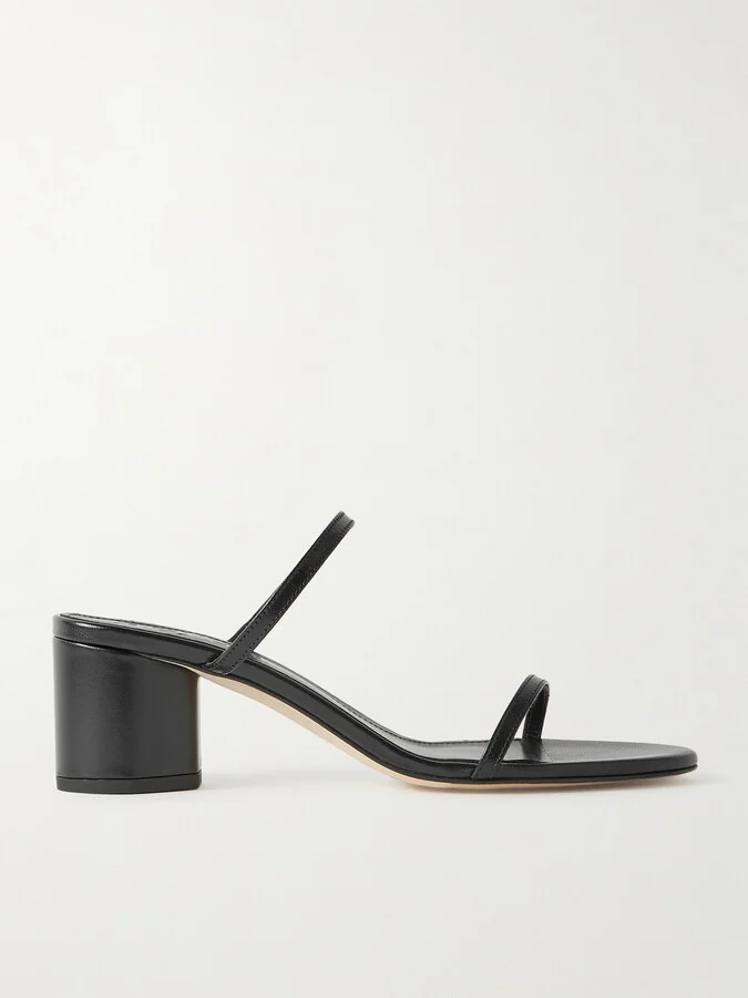 Aeyde - Annika Leather Mules - Black
