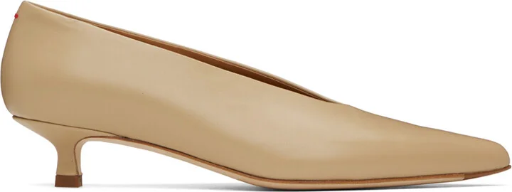 Aeyde Beige Clara Heels