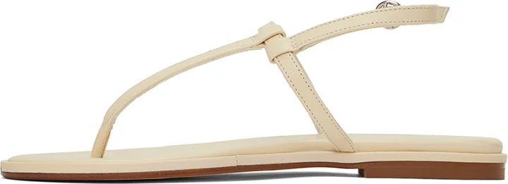 Aeyde Beige Nala Sandals - Image 3