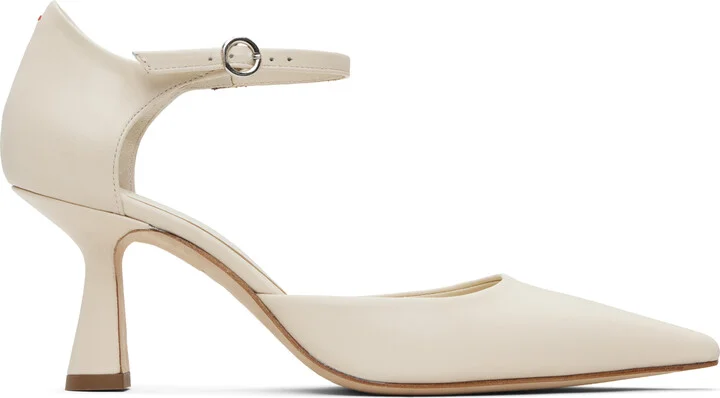 Aeyde Beige Salvi Heels