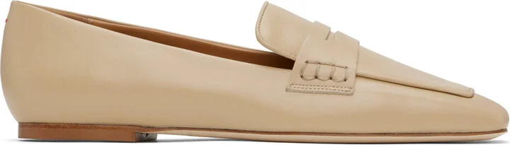 Aeyde Beige Tom Loafers