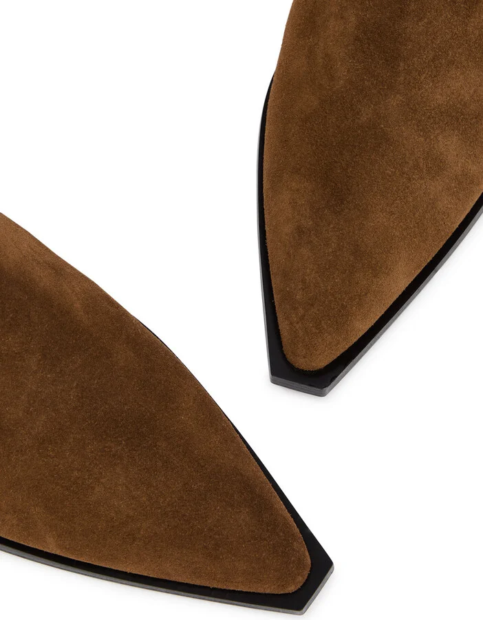 Aeyde Belinda Suede Ankle Boots - Image 3