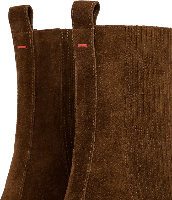 Aeyde Belinda Suede Ankle Boots - Image 4